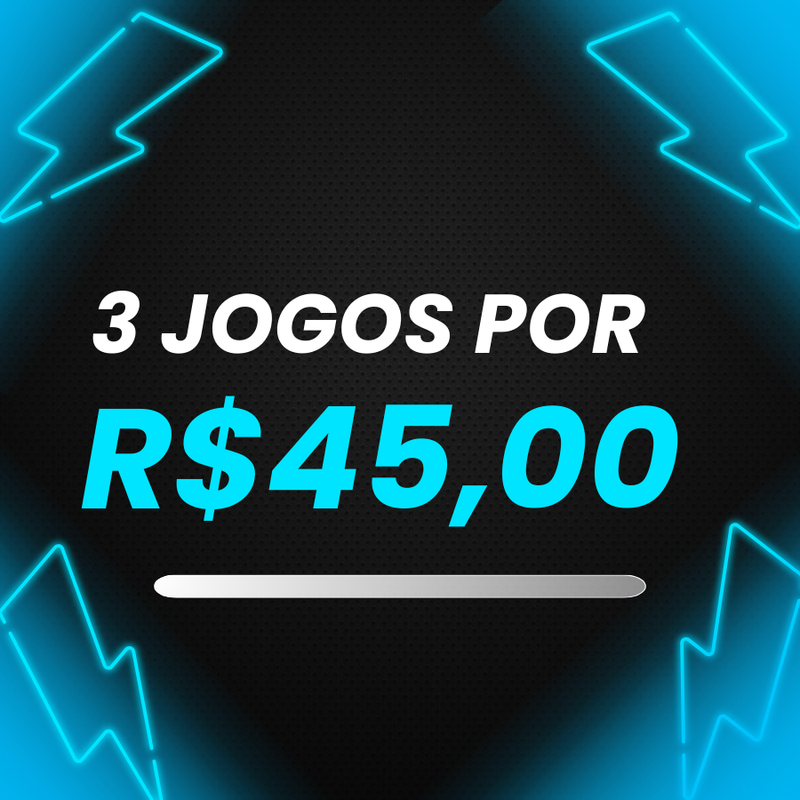 🎮 PROMOÇÃO: 3 JOGOS POR R$ 45,00! (LEIA A DESCRIÇÃO) 🎮